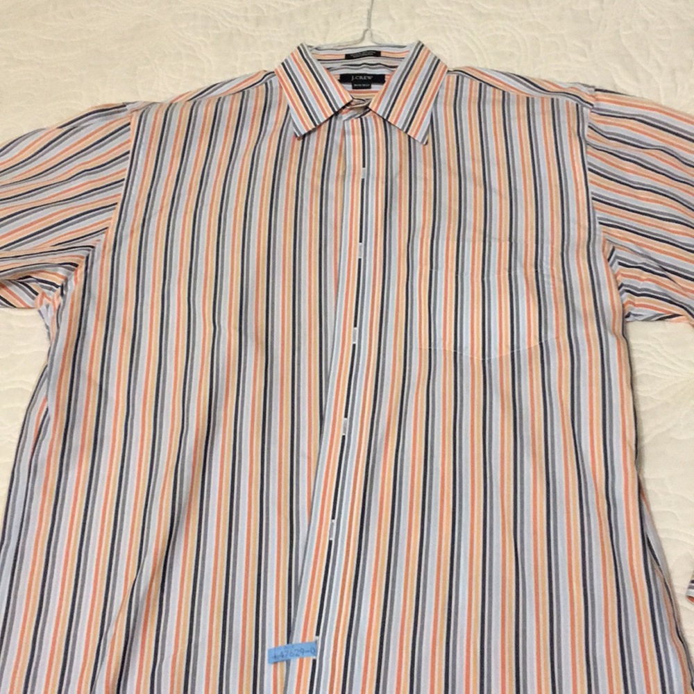 J.CREW Men’s Shirt Colorful Vertical Stripes - M